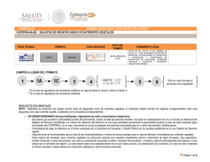 Solicitud de registro (COFEPRIS-06-022)