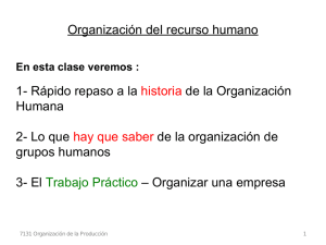 01-cl-Organizacion Recurso Humano