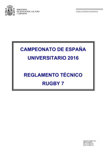 rugby 7 - Consejo Superior de Deportes