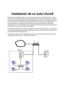 Instalación del LliureX 14.06