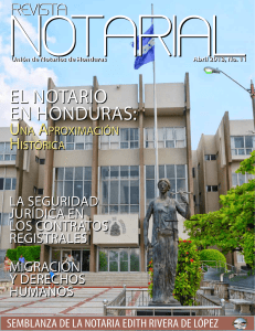 el notario en honduras - Unión de Notarios de Honduras