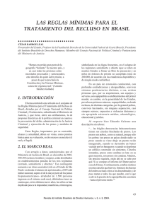 las reglas mínimas para el tratamiento del recluso en brasil