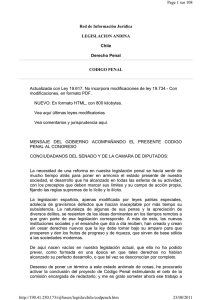 Red de Información Jurídica LEGISLACION ANDINA Chile
