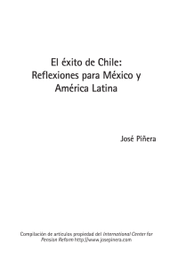 El éxito de Chile: Reflexiones para México y América Latina