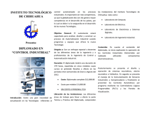 control industrial - Instituto Tecnológico de Chihuahua