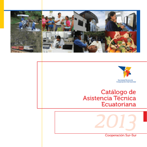 Catálogo de Asistencia Técnica Ecuatoriana