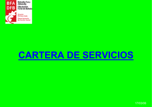 CARTERA DE SERVICIOS