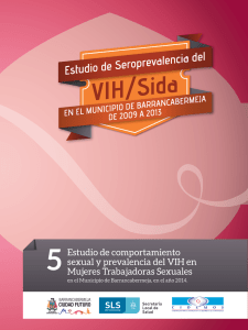 Estudio de Seroprevalencia de VIH y comportamiento sexual en