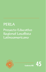 PERLA – Proyecto Educativo Regional Lasallista Latinoamericano