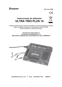 Instrucciones de utilización ULTRA TRIO PLUS 14