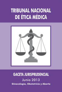 Descargar - Tribunal Nacional de Ética Médica