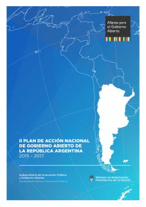 Argentina Plan de Acción 2015-2017 (Actualizado Junio 2016)