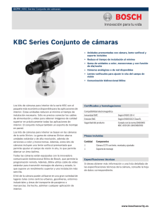 KBC Series Conjunto de cámaras