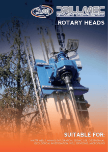 water well rotary heads