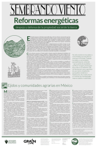 Ejidos y comunidades agrarias en México