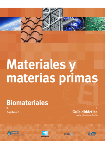 Biomateriales - Instituto Nacional de Educación Tecnológica