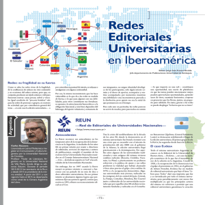 Redes Editoriales Universitarias en Iberoamérica