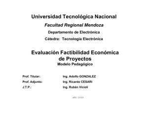 Diapositiva 1 - UTN - Universidad Tecnológica Nacional
