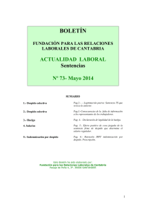 Boletín Mayo 2014