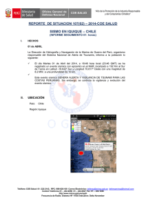 Informe de Situación - Ministerio de Salud, Perú - 2