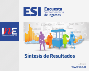 Síntesis de Resultados ESI 2015 - Instituto Nacional de Estadísticas