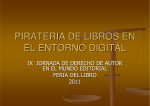 Microsoft PowerPoint - Pirater\355a Digital de libros - IX