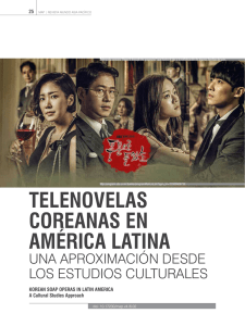 Telenovelas coreanas en América Latina una aproximación desde
