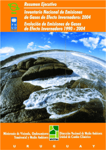 MVOTMA_Inventario Nacional de Emisiones de GEI, 1990-2004