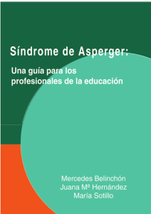 Síndrome de Asperger: Guía para profesionales de la
