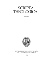 scripta theologica - Universidad de Navarra