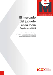 EM Juguetes Resumen Ejecutivo - ICEX España Exportación e