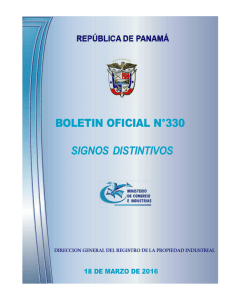 Boletin Oficial N°330-18-MARZO-2016