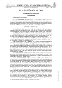 convocatoria en PDF. - Fuerzas Armadas Españolas