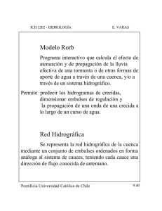 Modelo Rorb Red Hidrográfica - Pontificia Universidad Católica de