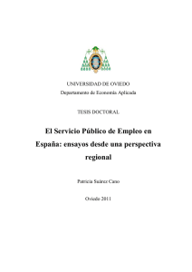 El Servicio Público de Empleo en España