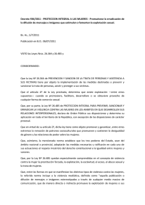 Decreto 936/2011 - PROTECCION INTEGRAL A LAS MUJERES