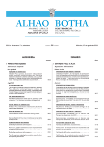 botha alhao - Diputación Foral de Álava