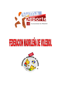 IES Bases de Competición - Federación Madrileña de Voleibol