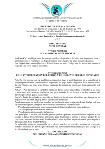 DECRETO LEY 9/75 ( t.a. Dic-2015) Este decreto ley se sancionó el