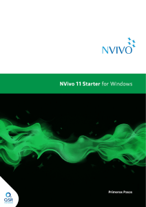 NVivo Starter - QSR International