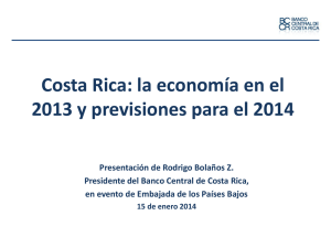 Presentación de PowerPoint - Banco Central de Costa Rica