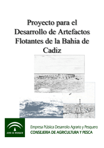 Proyecto para el Desarrollo de Artefactos Flotantes de la Bahia de
