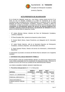 Acta Mesa adjudicación - Sede Electrónica del Ayuntamiento de