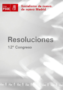 Resoluciones 12 Congreso