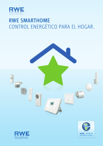 rwe smarthome Control energétiCo para el hogar.