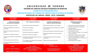 14 de enero - Universidad de Sonora