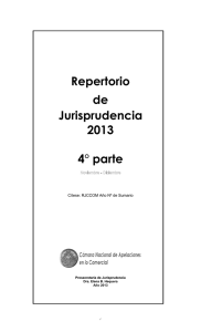 Repertorio de Jurisprudencia 2013 4° parte