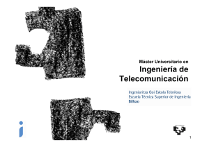 Descripcion Máster Ingeniería Telecomunicación ETSI Bilbao [Modo