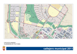 Plano Guia - Ayuntamiento de Tres Cantos