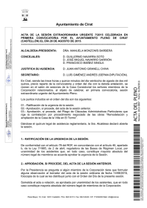 Acta Pleno 07/2015 - Ayuntamiento de Cirat